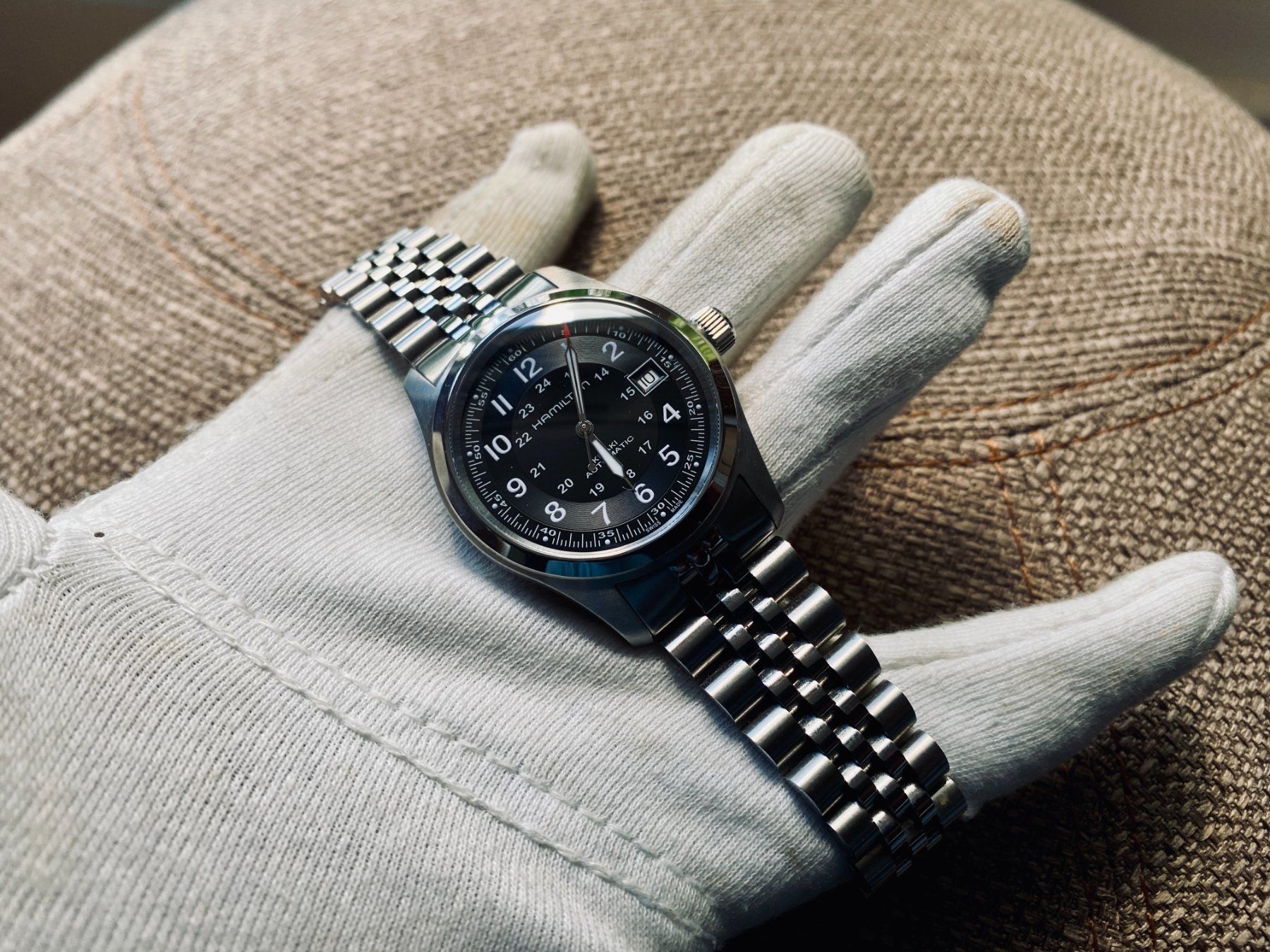 Hamilton Montres: Hamilton Khaki Field Automatic – D'occasion à Genthod par Bid-one 2