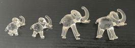 Elefanten Tier Kristallglas Elefant Glas Deko Sammler