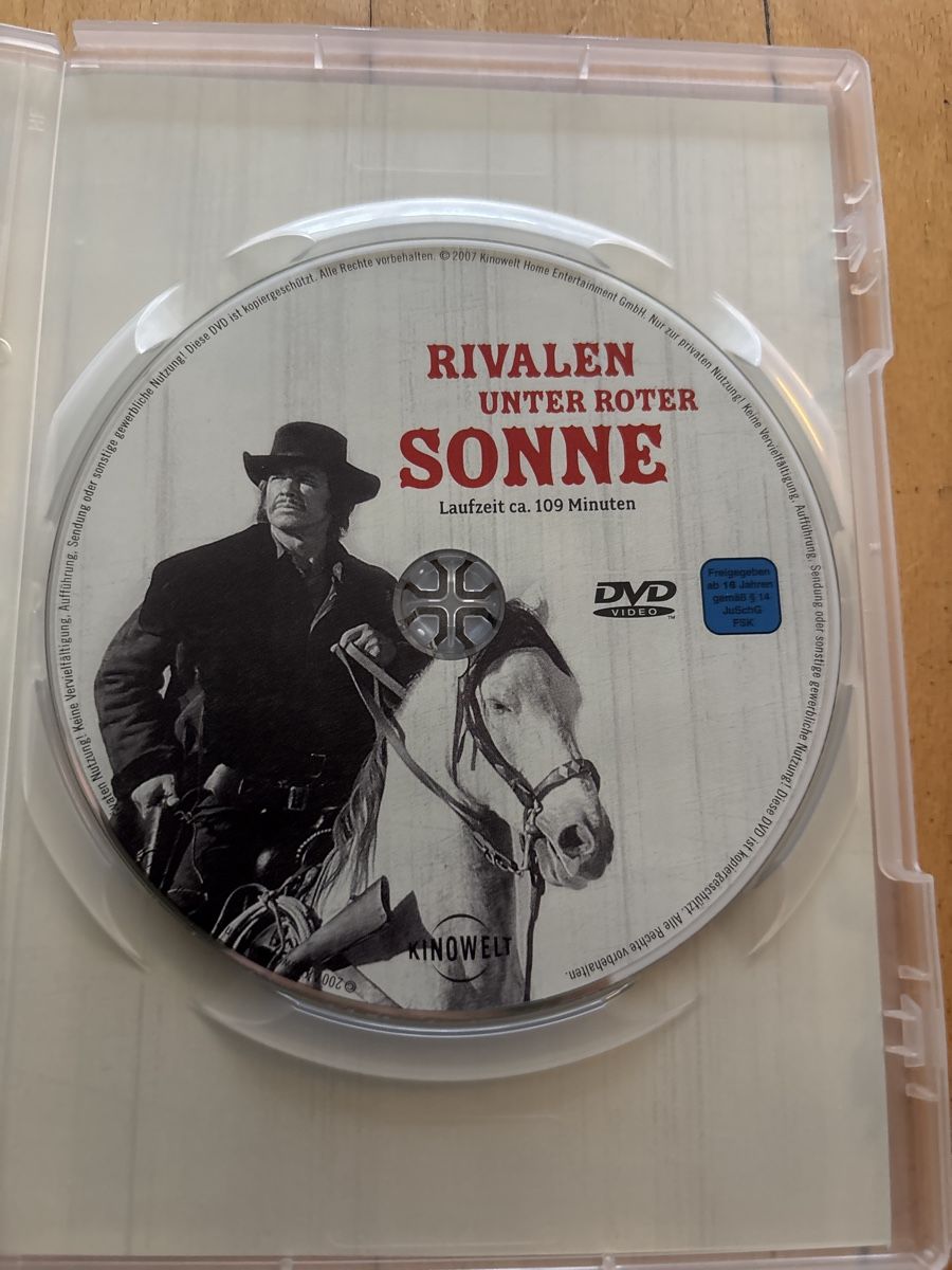 Tutti i DVDs: Rivalen Unter Roter Sonne – Usato da Egg b. Zürich venduto da Luckybilly 2