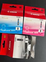 3 Tintenpatronen Original Canon NEU