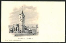Schaffhausen, St. Johann, Vorläufer vor 1905