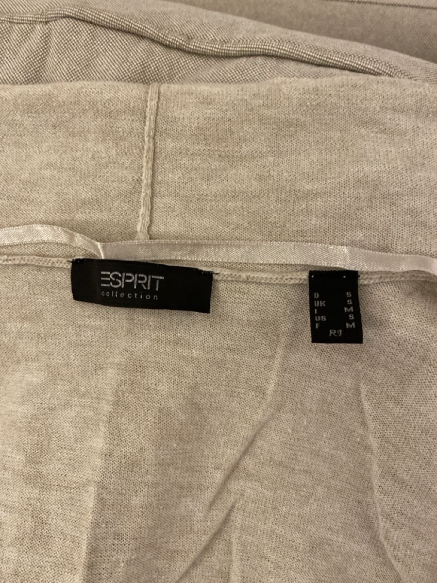 Esprit Jacken: Esprit Collection Cardigan beige Grösse S/M – Gebraucht aus Winterthur von san_9m2f 2