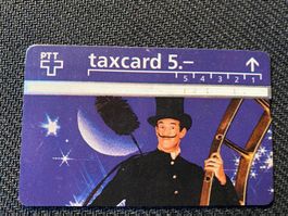 Taxcard, CHF 5.-, ungebraucht