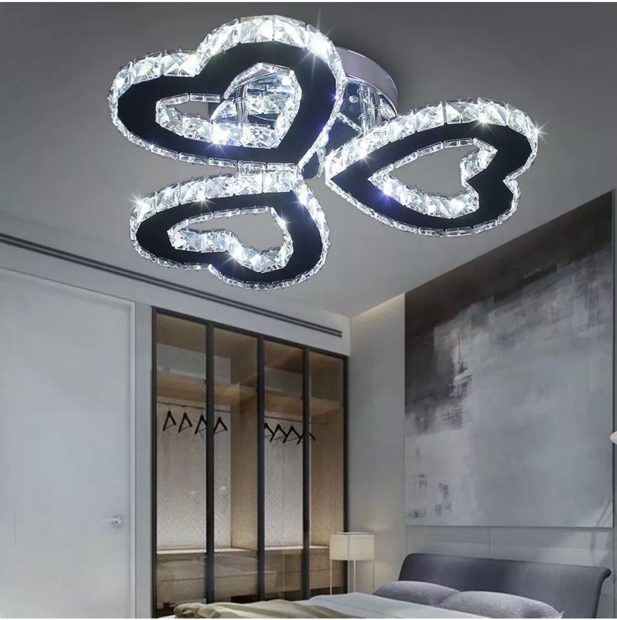 Lampade: +Moderne Kristallleuchter Lampe herz – Nuovo e nell'imballaggio originale da Amriswil venduto da JaJa-Express 7