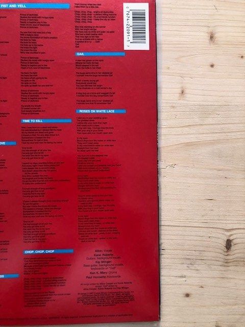 Dischi in vinile: Alice Cooper – Usato da Aarwangen venduto da Jukebox3 4