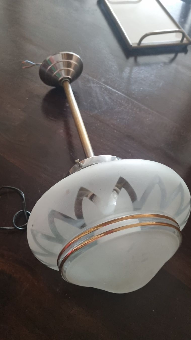 Lustres & lampes de plafonds: Art Deco Deckenlampe  Hängelampe – D'occasion à Basel par Jcva 8