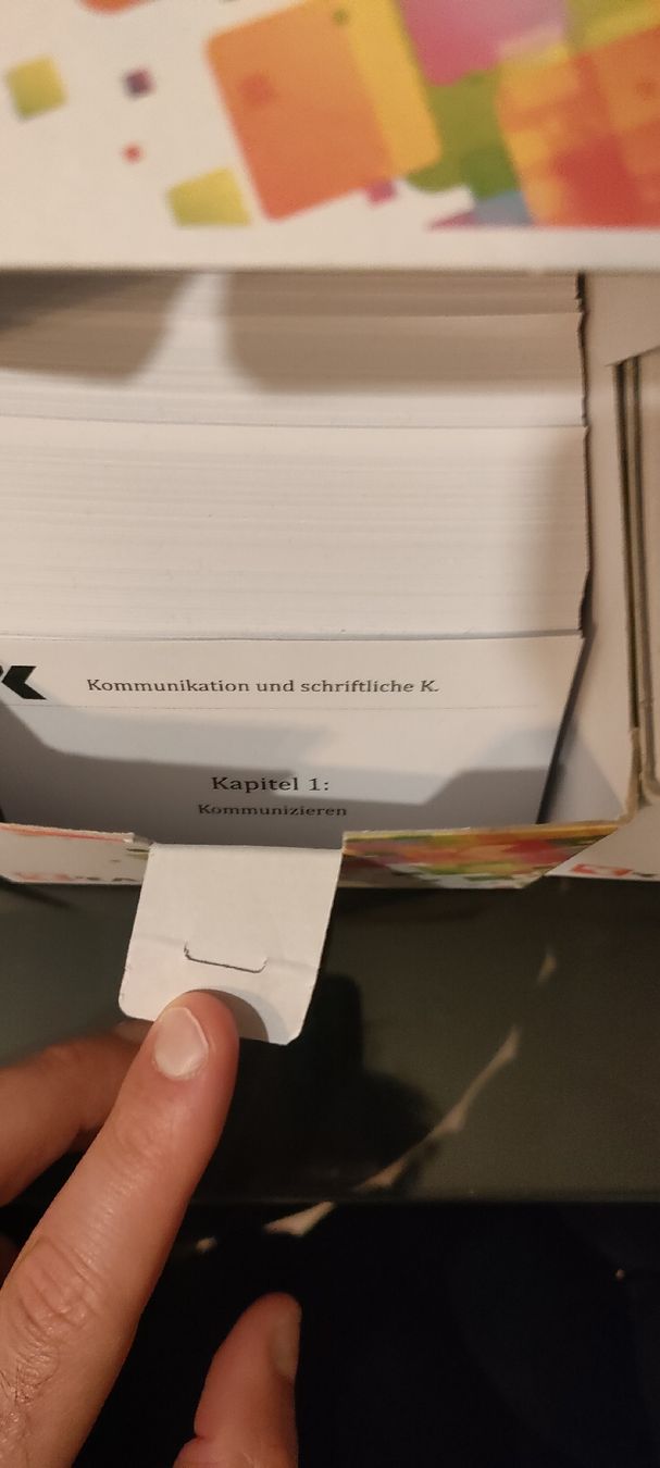 Autres fournitures scolaires: Lernkarten Technische Kaufleute – D'occasion à Bern par mal_jh6f 4