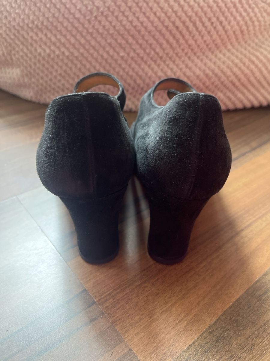 Scarpe da donna: Tango Tanzschuhe Wildleder schwarz  – Usato da Liebefeld venduto da ste_xr78 1