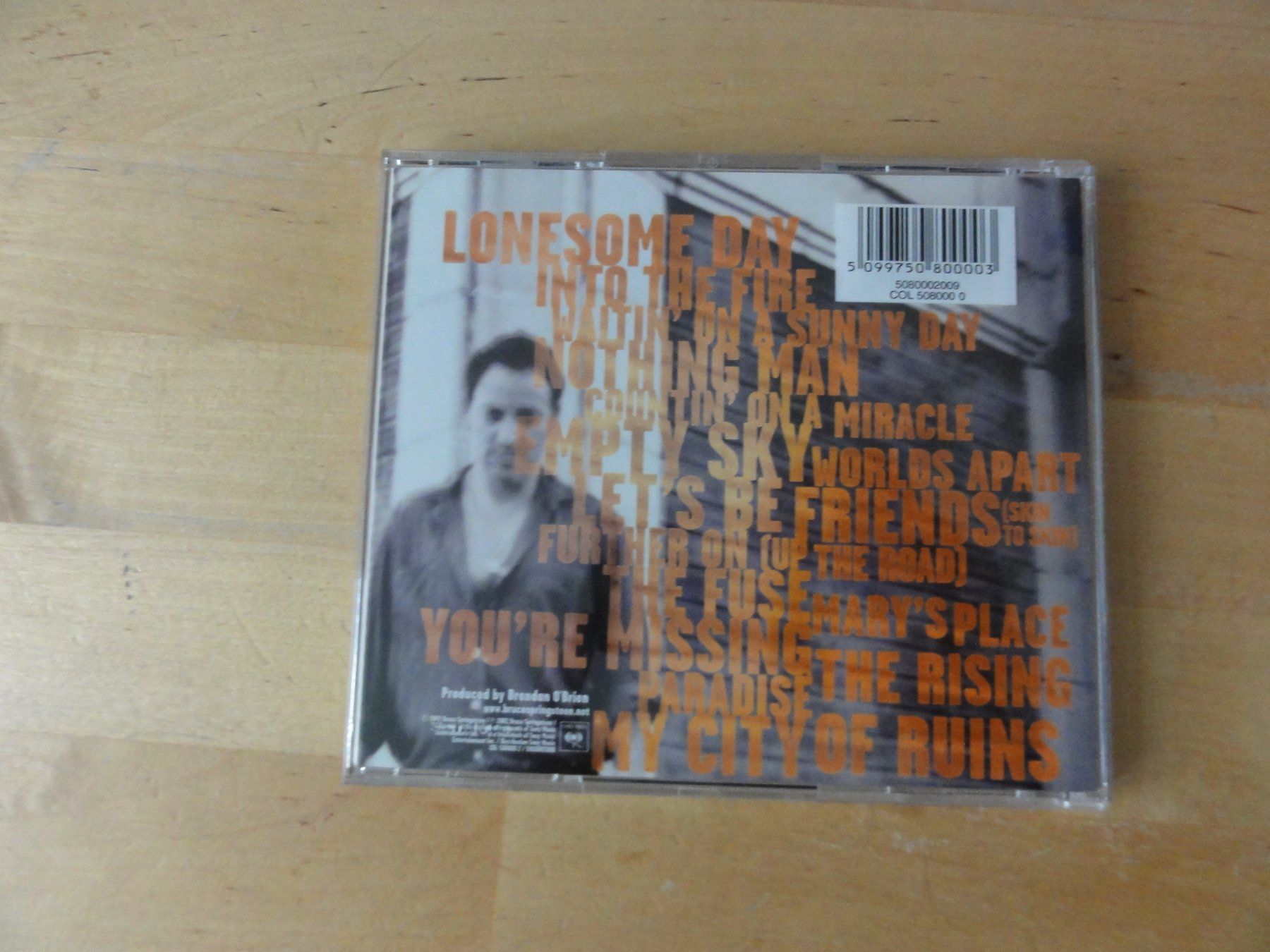 CD: BRUCE SPRINGSTEEN "The Rising" – Usato da zürich venduto da Goldimmund 2