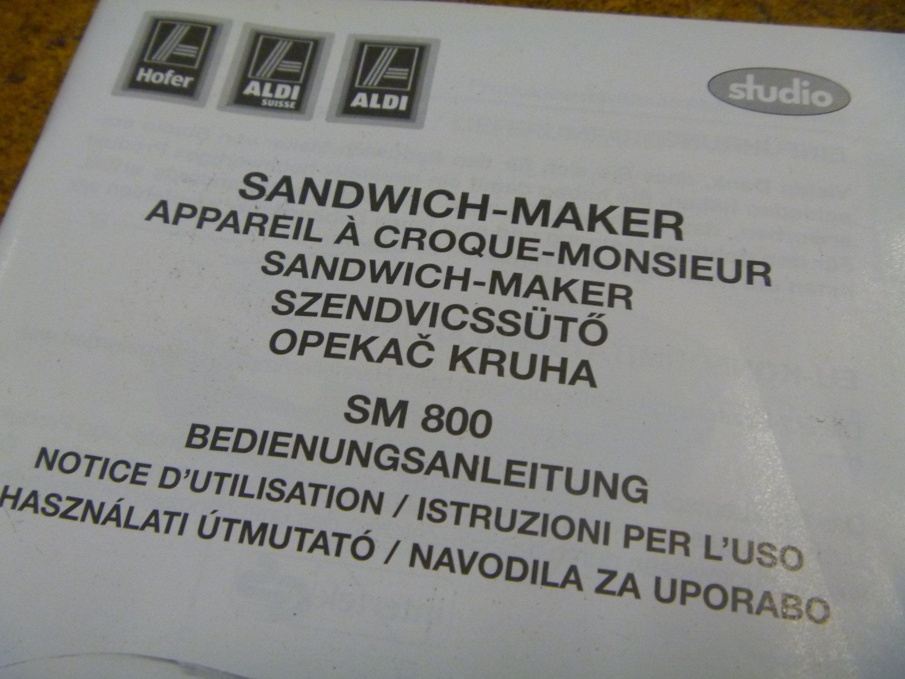 Appareils de cuisine: Sandwich Toaster – Neuf (Voir description) à Rüti ZH par baumchen 5