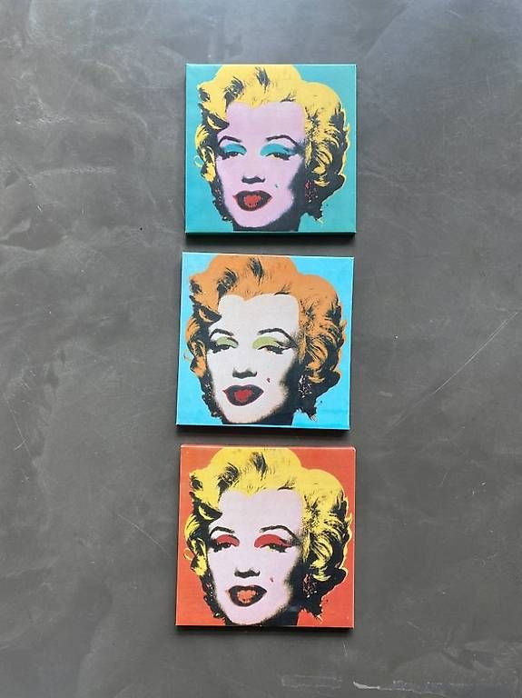 Dipinti: 3 tableaux Marylin – Usato da Vesenaz venduto da julbois26