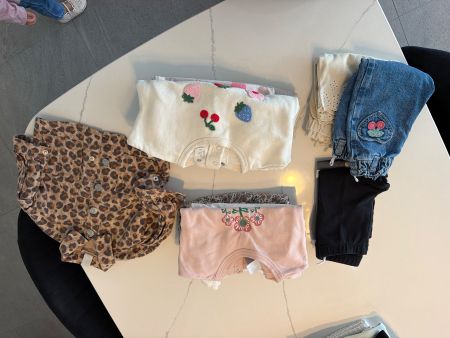 Lot de vêtements fille taille 74