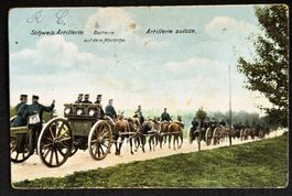 Schweiz Artillerie Suisse Armee Militär Postkarte CP
