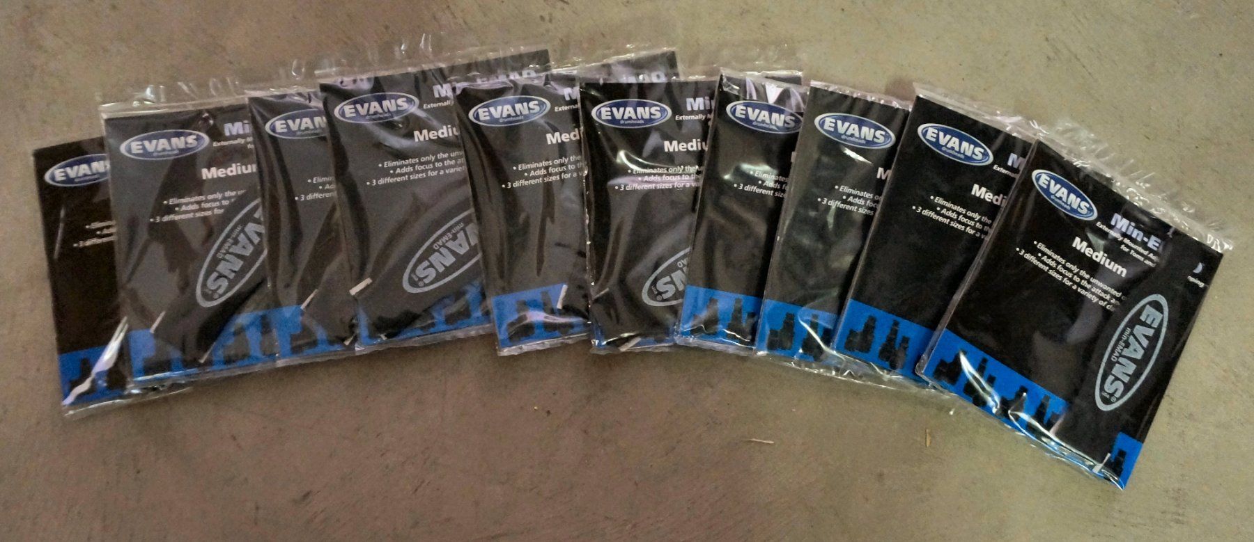 Evans Strumenti musicali: Evans Mini EMAD Damper, medium - 10pcs – Nuovo e nell'imballaggio originale da Zofingen venduto da Rodeln