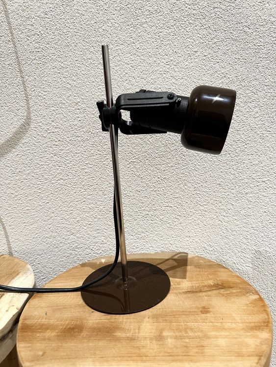 Applique vintage laiton orientable, France, 1950