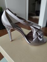Damen High Heel Gr.40, champagner
