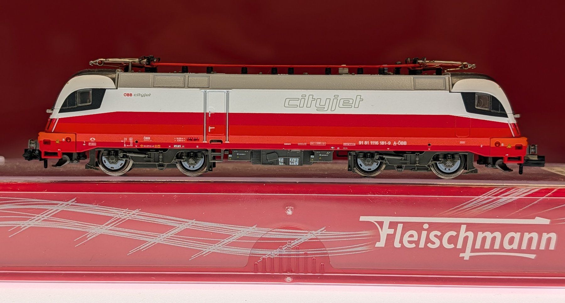 Fleischmann Modelleisenbahnen: Spur N E-Llok 1116 181-9, ÖBB – Neu und originalverpackt aus Reinach BL von angus74 2