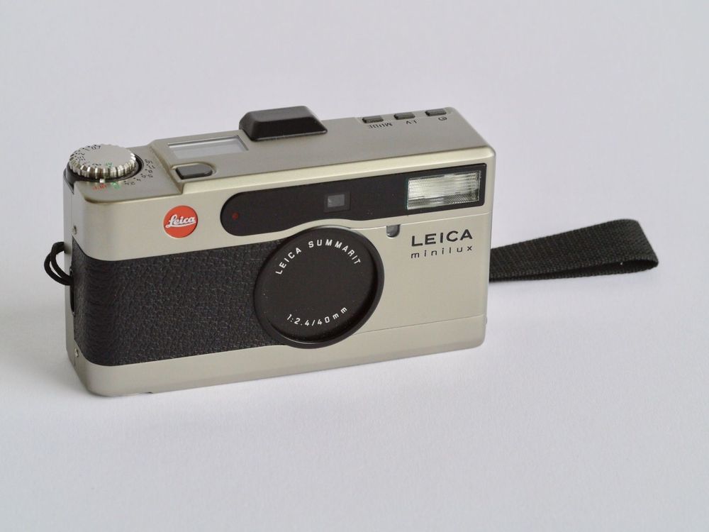 Appareil Photo Leica Minilux Argenté - Objectif Summarit 40 Mm (occasion)