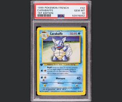 Pokémon Carabaffe Base Set | 1st Edition | French | PSA 10
