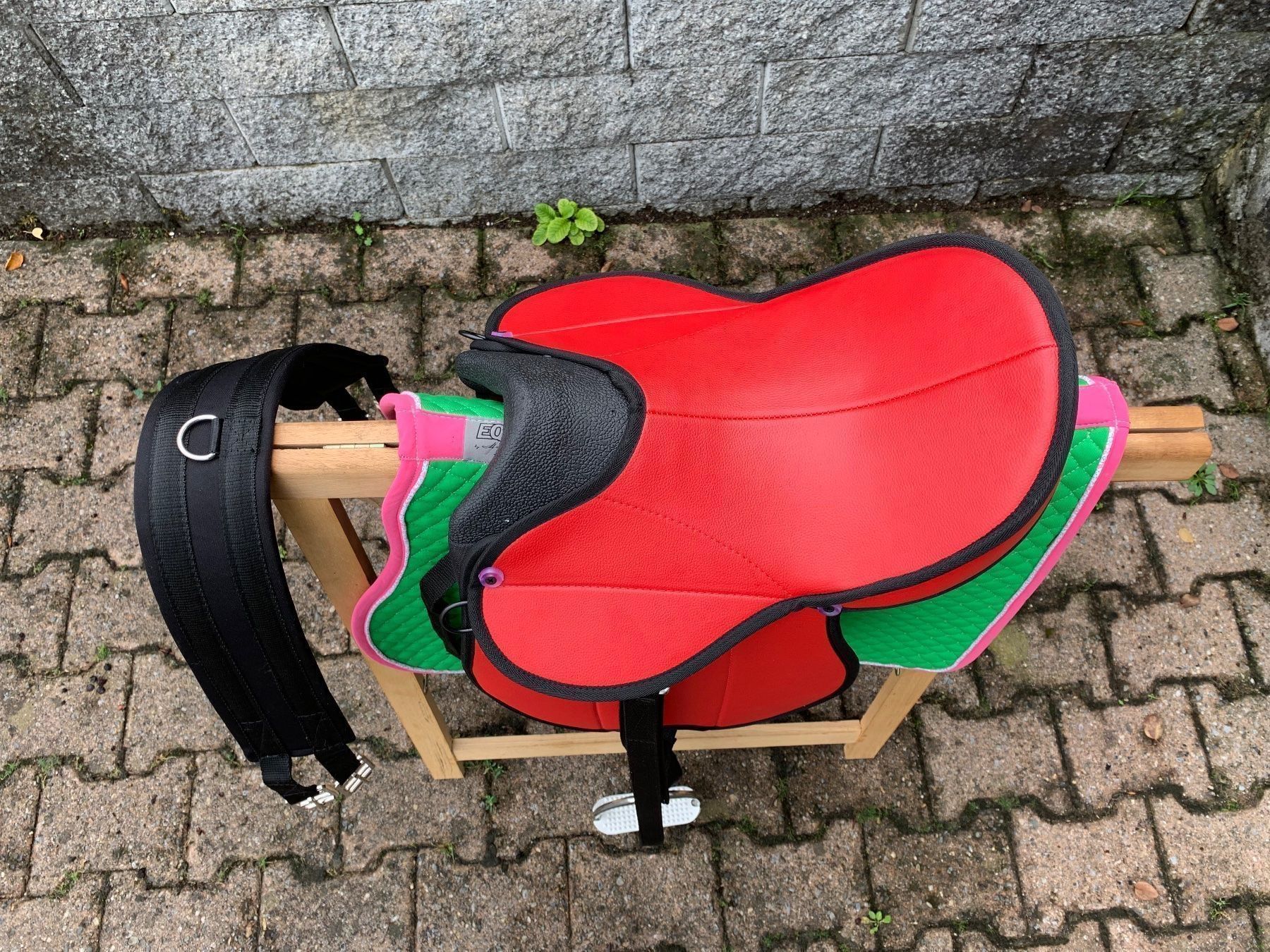 Selle & Accessori: schönes rotes Ponysätteli – Usato da Feldbach venduto da Fea1 4