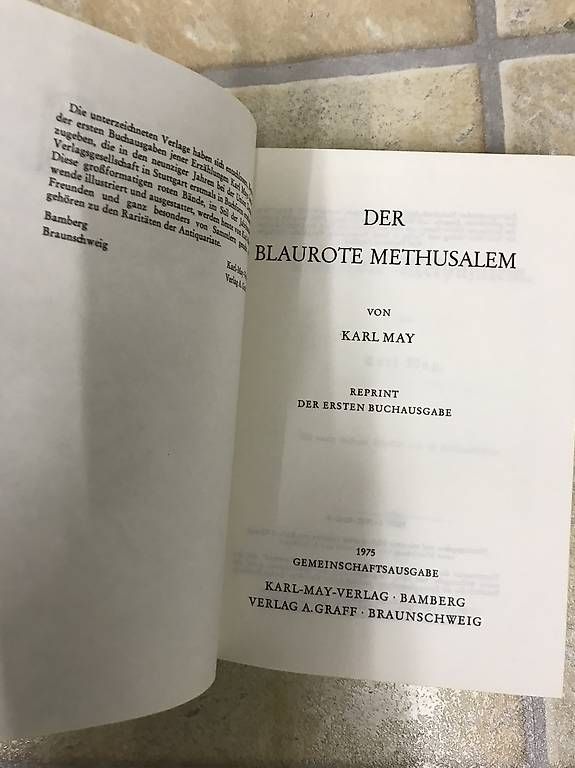 Libri: Karl May - 2 Bücher Union-Reprints – Usato da Löhningen venduto da Sojoso 3