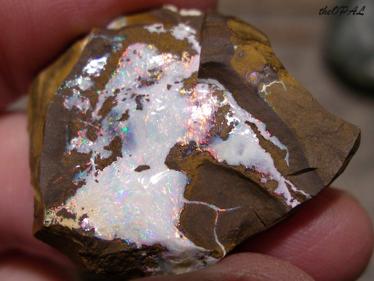 Pierres précieuses: theOPAL *** ROHER BOULDER OPAL SPLIT 95,67ct *** – Neuf avec emballage d'origine à Ebnat-Kappel par theOPAL 1