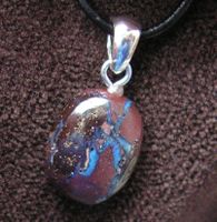 ♥ Anhänger / YOWAH BOULDER OPAL /SILBER ♥