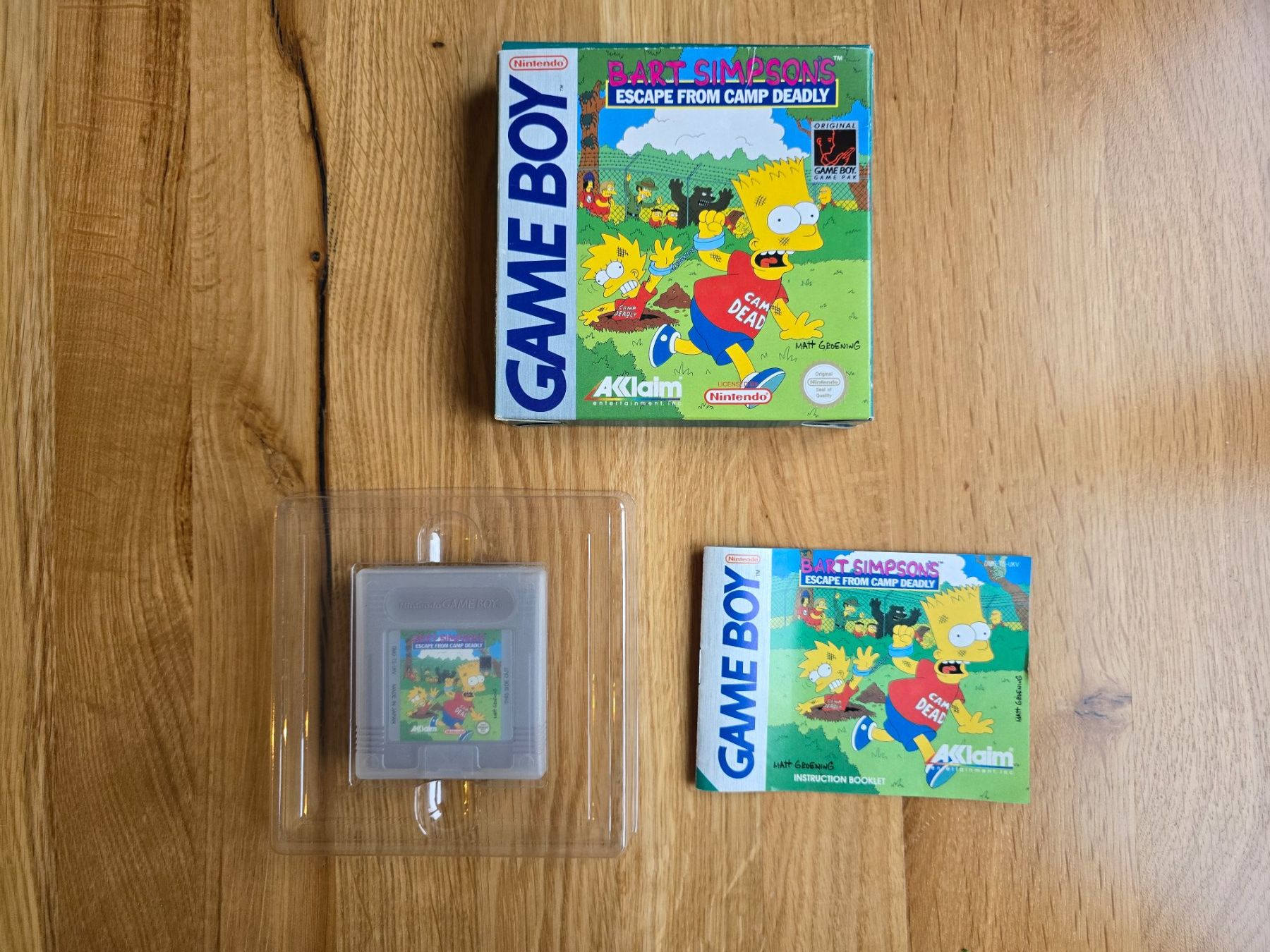 Nintendo Giochi: Nintendo Gameboy/Bart Simpsons/OVP – Usato da Sursee venduto da Elian91