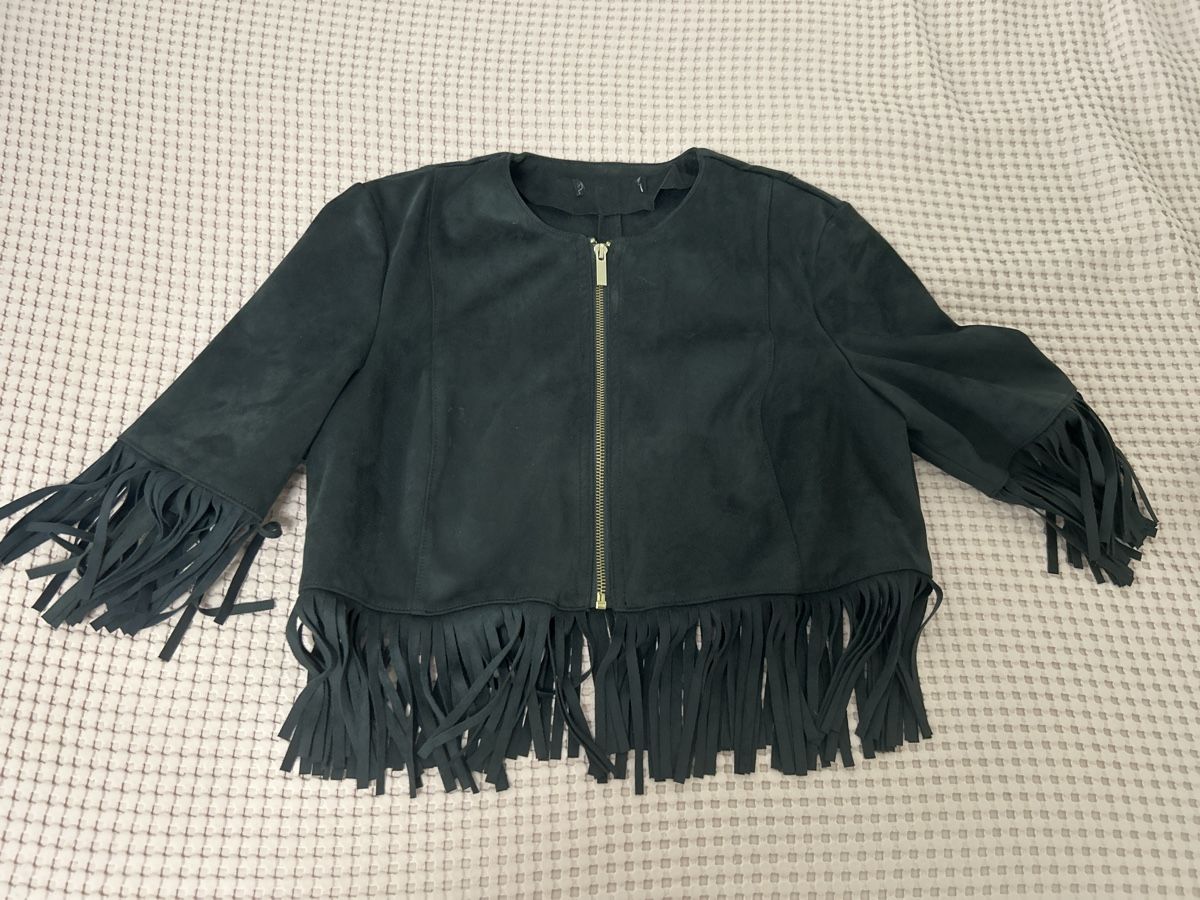 Giacche: Fransen Jacke, Grösse S – Nuovo (secondo la descrizione) da Langnau im Emmental venduto da Iriss