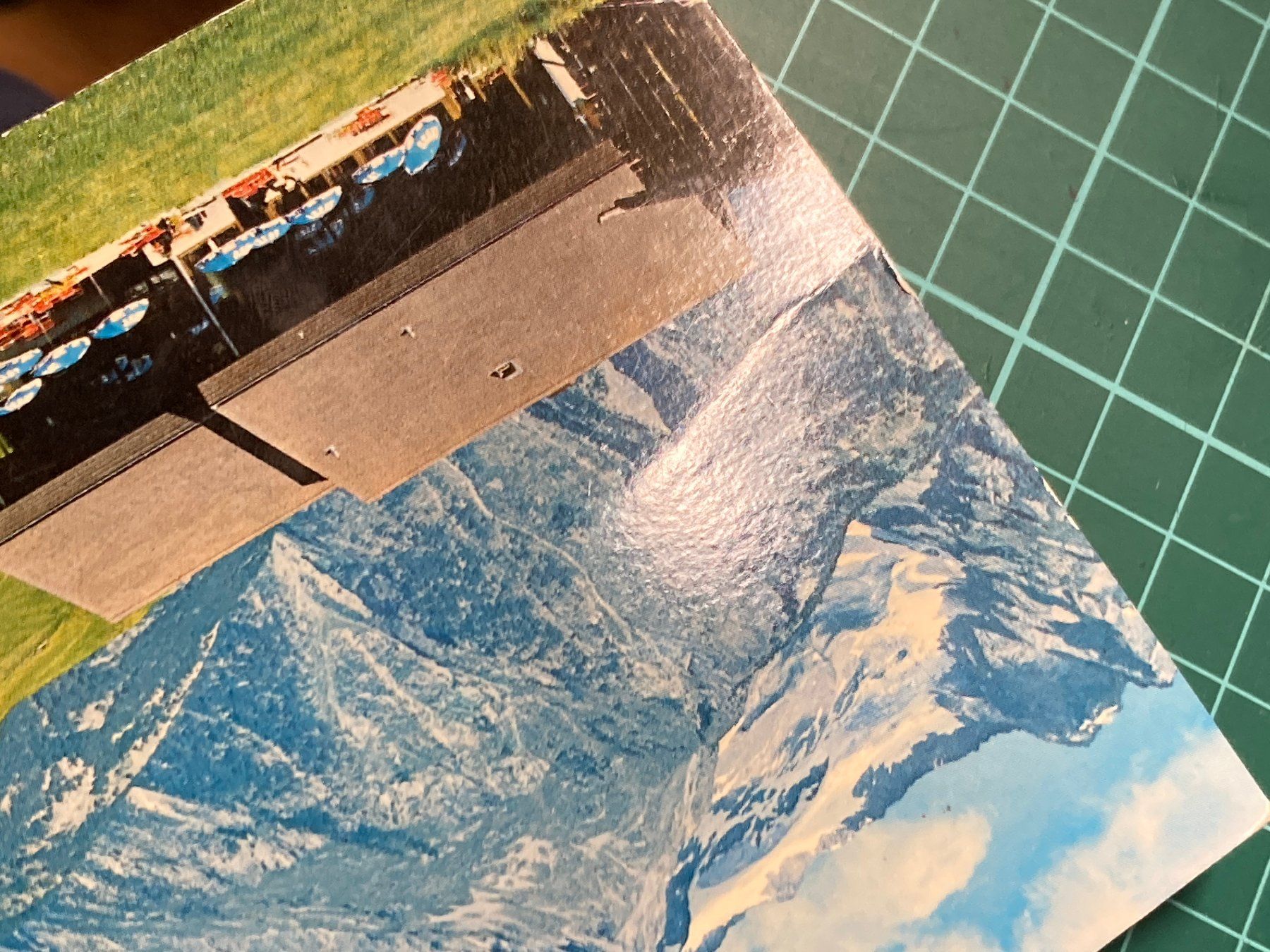 Cartes postales: Restaurant Ronalp, Bürchen VS, 1974 – D'occasion à Lenzburg par fh1 2