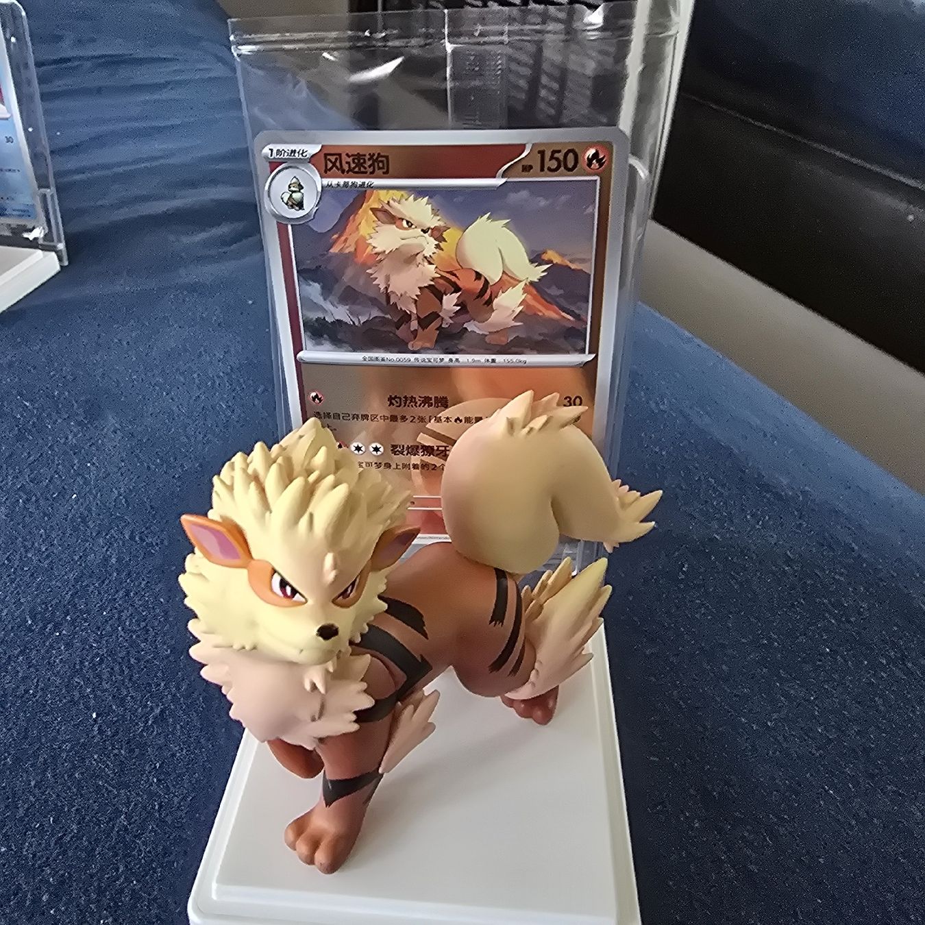 Pokémon Figuren: Pokémon 151 Arcanine carta e statuetta set – Neu (gemäss Beschreibung) aus Genève von sal_l7y6