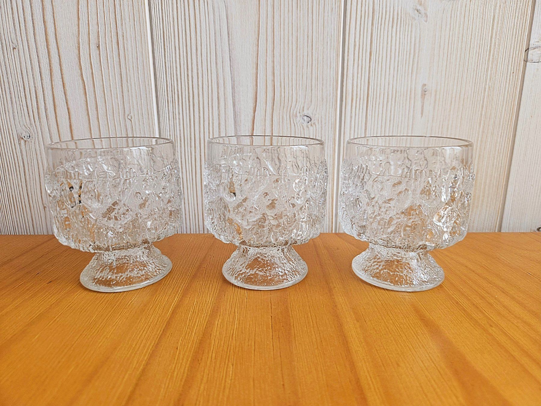 Bicchieri: Goebel Charlottenhutte Verres Gläser Eisbecher Glacebecher – Usato da St-Aubin-Sauges venduto da melisaande