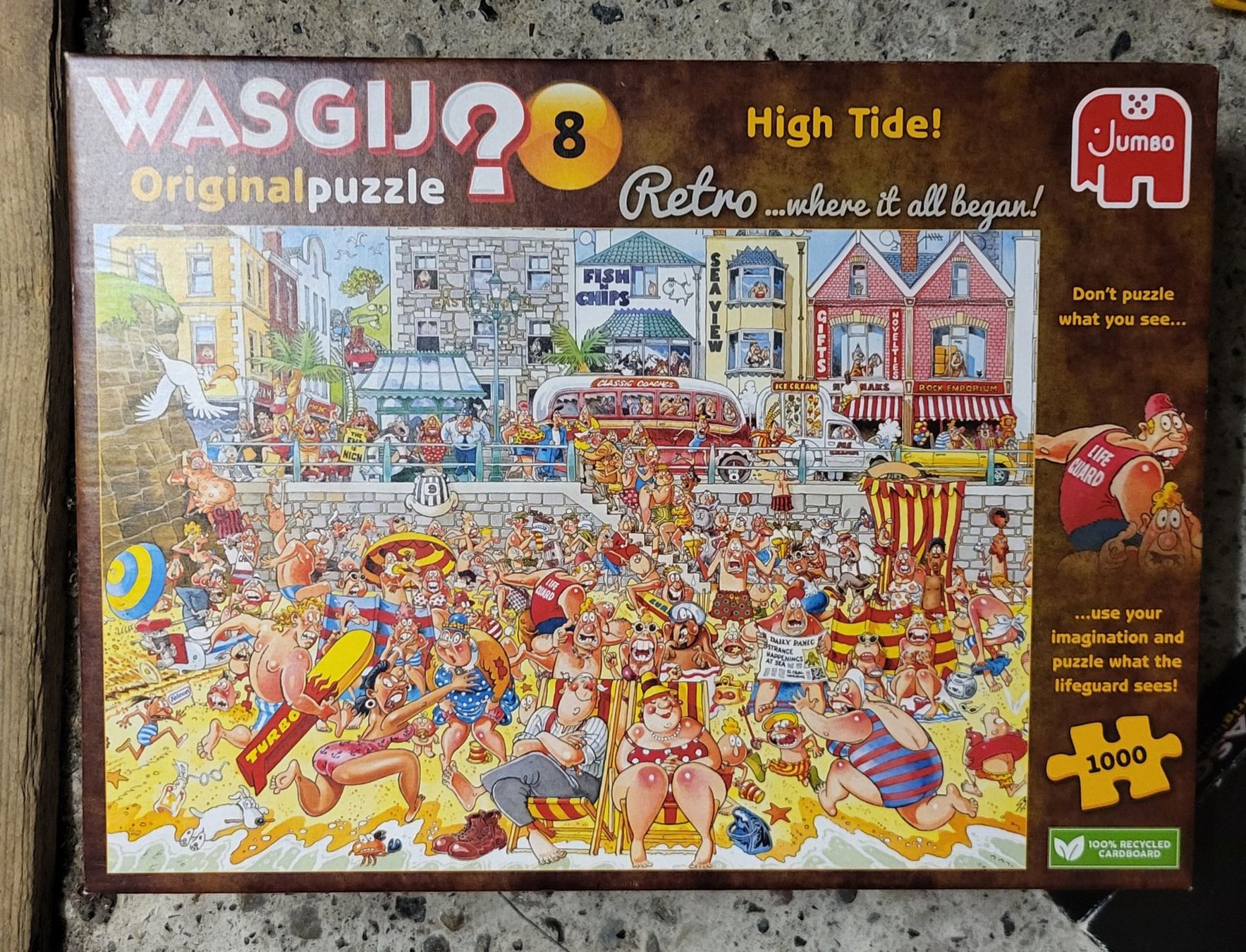 Wasgij Puzzle: Wasgij Puzzle 1000 Teile – Usato da Zürich venduto da Denierz
