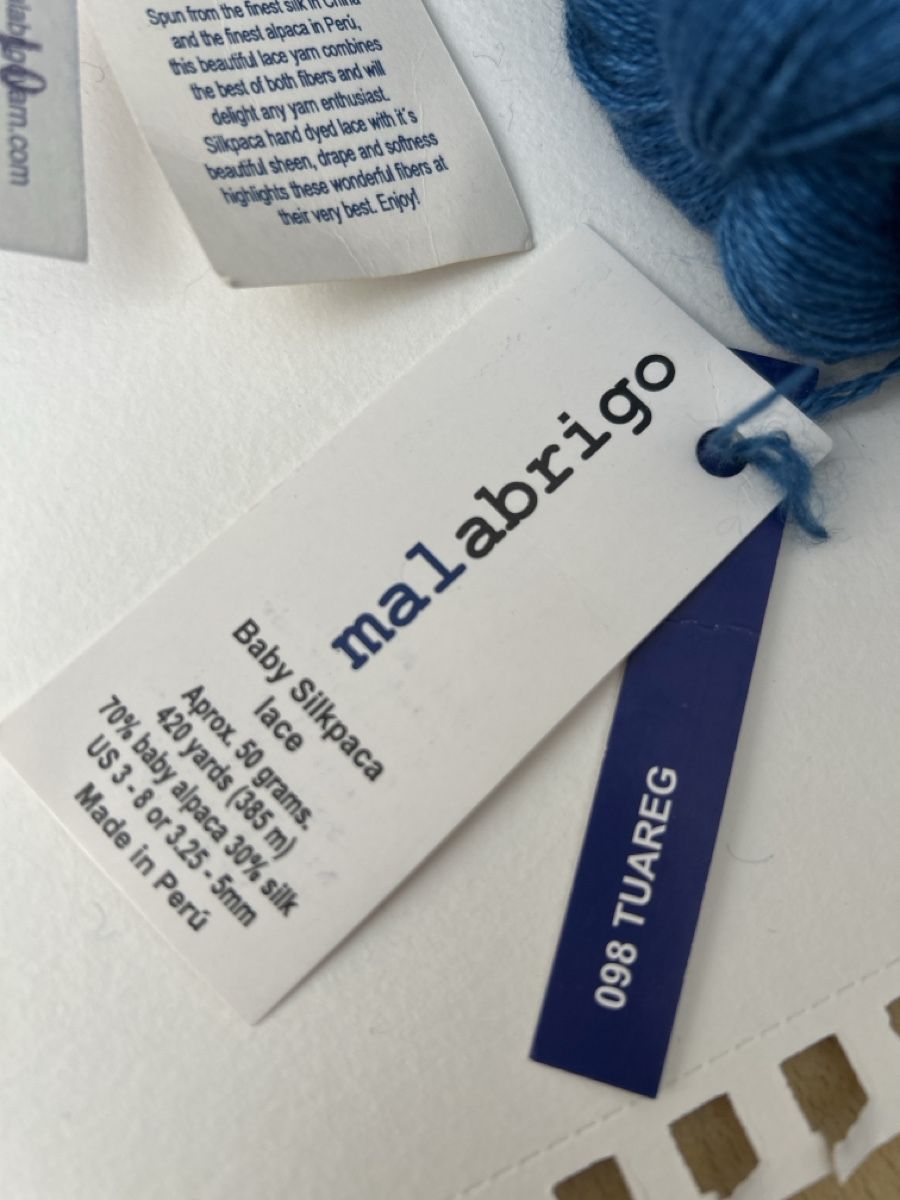 Lana: 2 pelotes Malabrigo bleu 098 Tuareg  – Usato da Grandvaux venduto da mai_shl9 1
