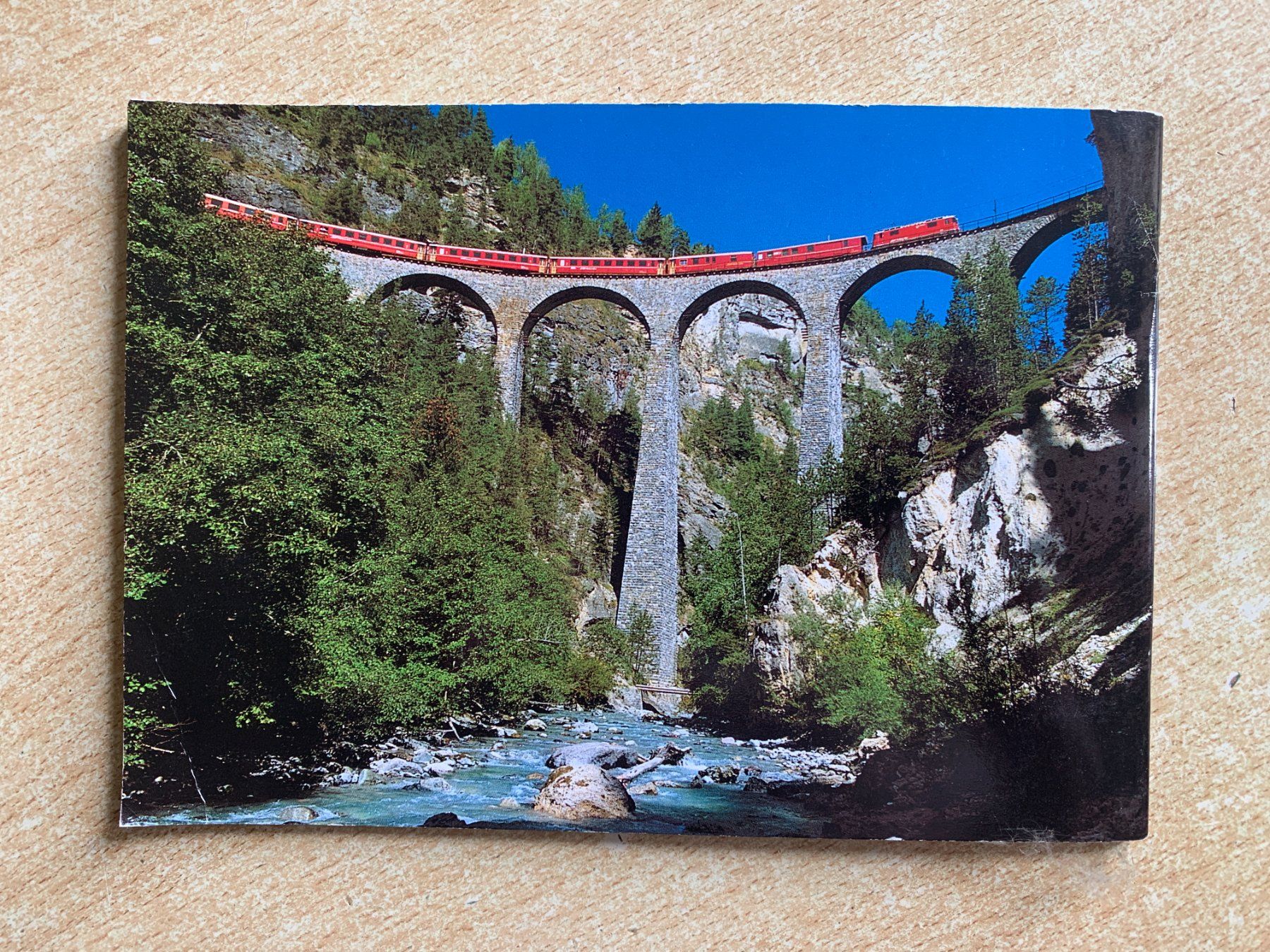 Riviste & Magazine: Broschüre "Bernina-Express + "Glacier-Express", Format A5 – Usato da Flums venduto da finn1975 4