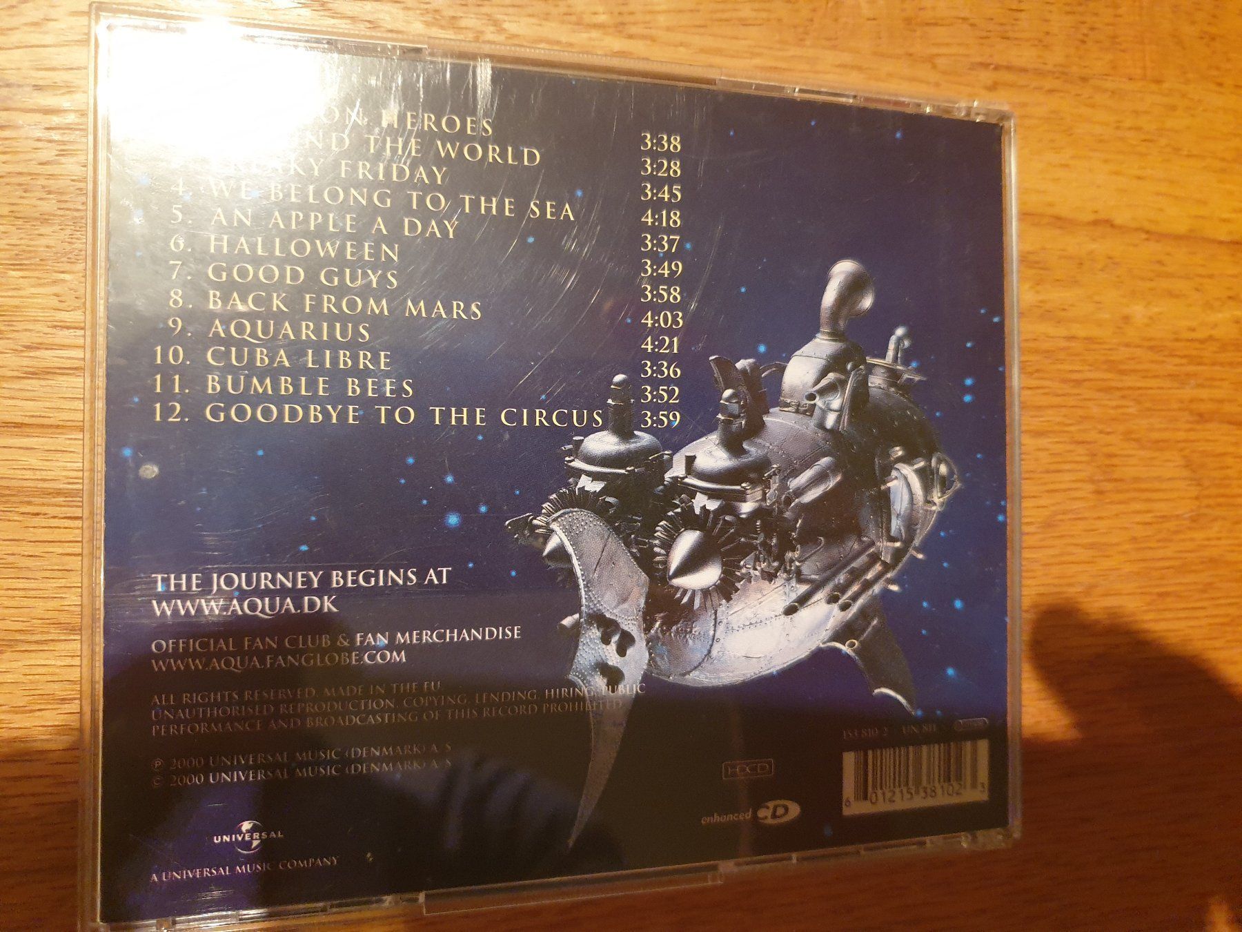 CD: Aqua Aquarius – Usato da St.Gallen venduto da Capsule_Corporation 1