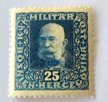 Briefmarke aus Österreich/Bosnien Herzegowina Franz Joseph 