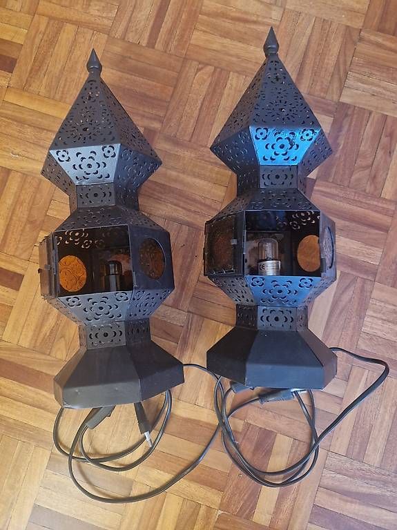 Lampen: deux lampes mauresques – Gebraucht aus Vevey von jemaro