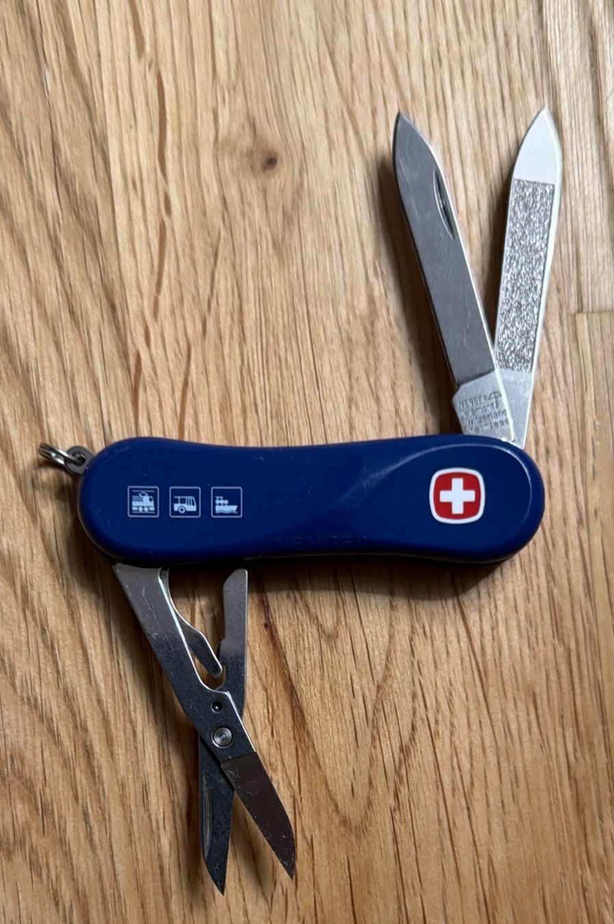 Wenger Taschenmesser: WENGER SACKMESSER SBB – Gebraucht aus Zürich von Frei-Occasionen