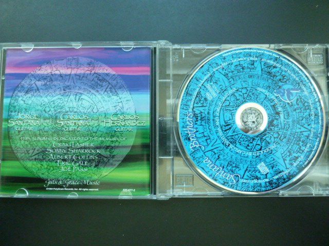 CD: Santana Brothers - same (1994) – Usato da Au ZH venduto da sikoku 1