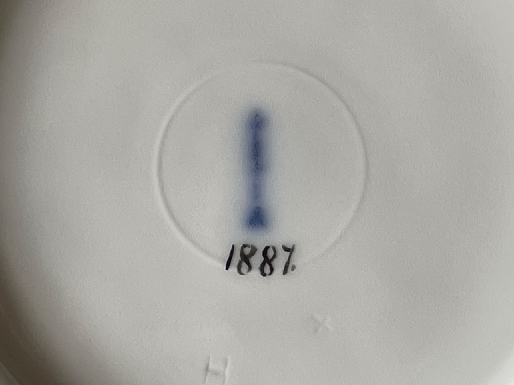 KPM Piatti: KPM Teller von 1887 – Usato da Winterthur venduto da Tabalugi 3