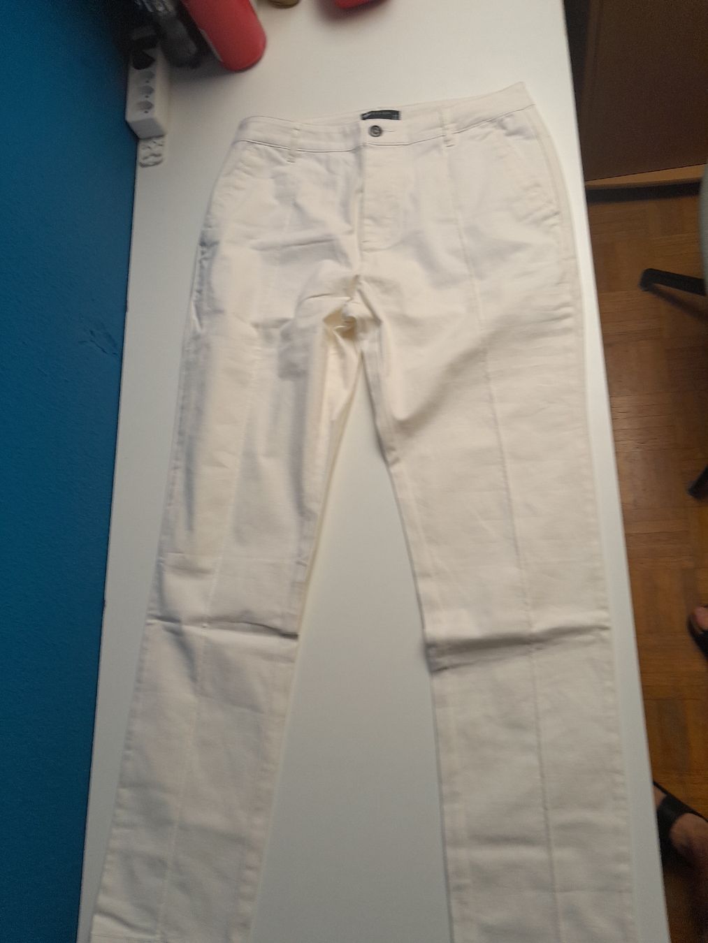 Asos Pantaloni: pantalon blanc asos W32 L34 – Usato da Genève venduto da ang_fd8z
