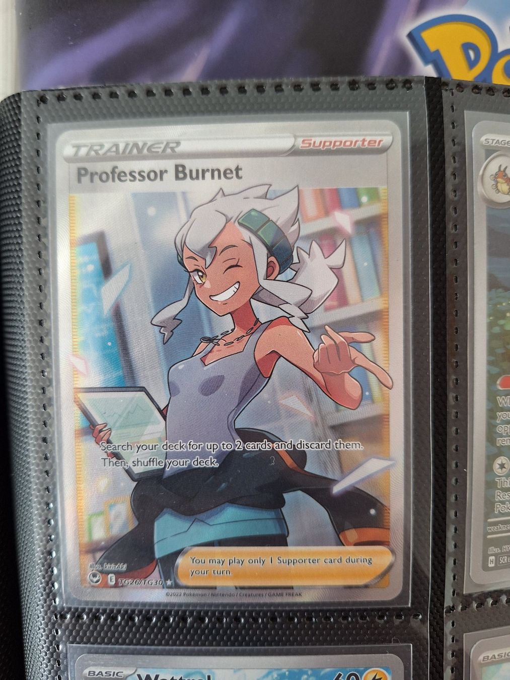 Pokémon Carte collezionabili: Professor Burnet - Full Art – Usato da Altstätten SG venduto da GGsGameshop