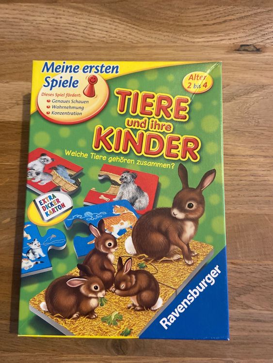 Ravensburger Kleinkind Puzzle TIERE UND IHRE KINDER | Kaufen auf Ricardo
