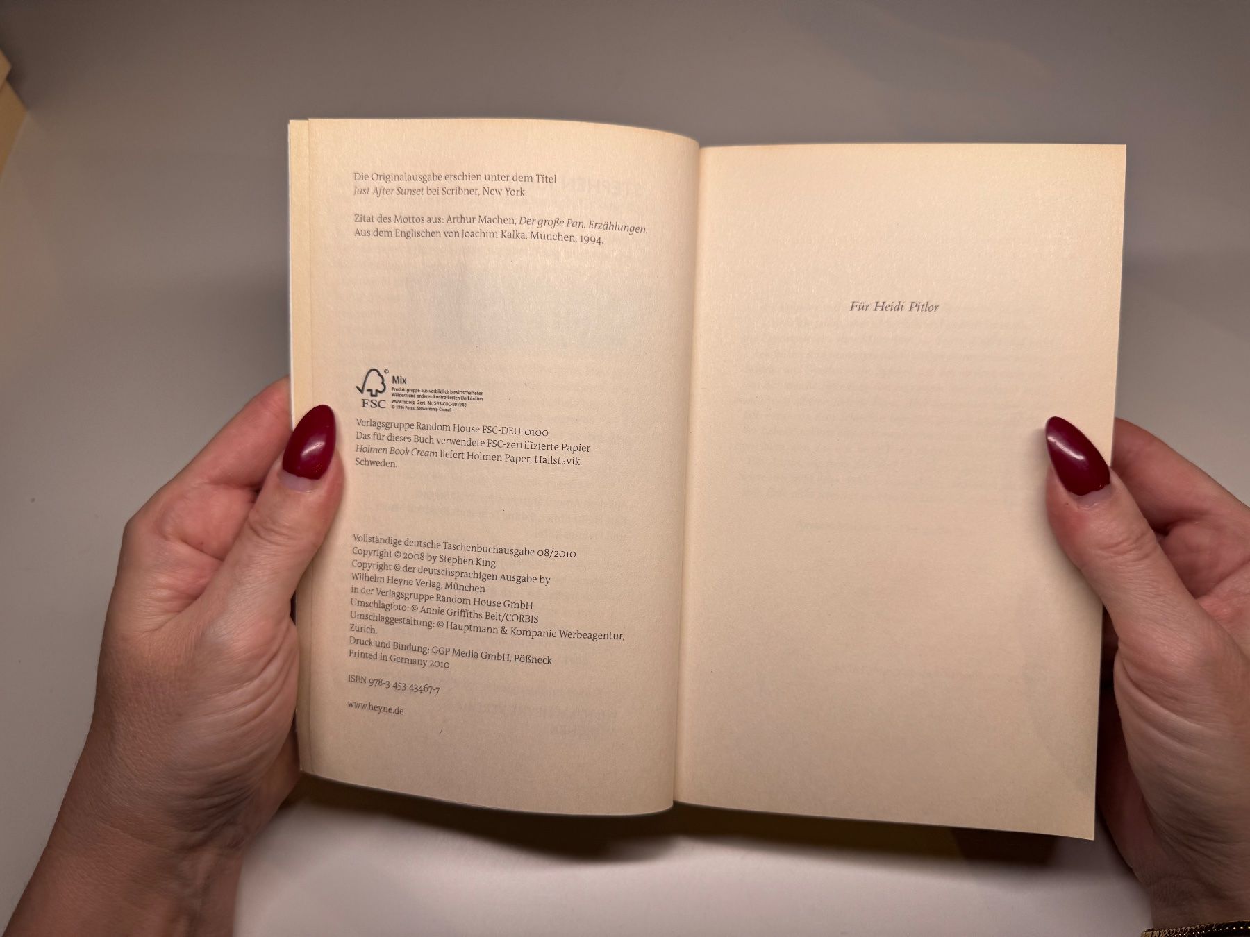 Libri: ROMAN: Stephen King, Sunset – Usato da Grosswangen venduto da Deutsche_Romane 4