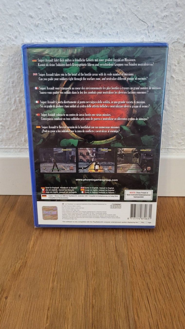Sony Giochi: PS2 - Sniper Assault (Neu) – Nuovo e nell'imballaggio originale da Münsingen venduto da DigitaleSpielecke 1