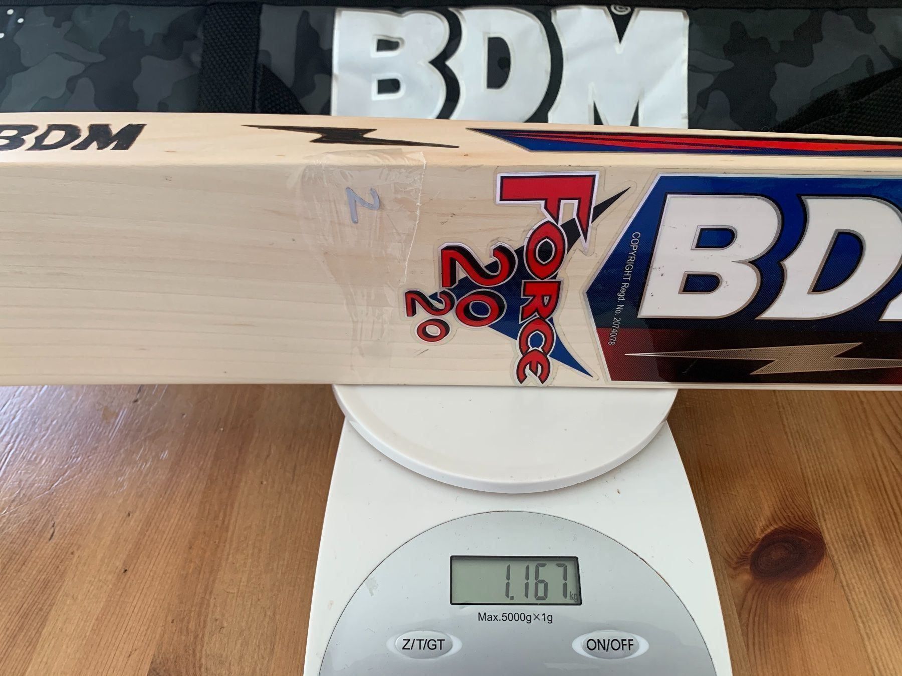 Altri accessori: Cricket bats BDM Force 20 20 English W – Nuovo e nell'imballaggio originale da Luzern venduto da ronymamuni 7
