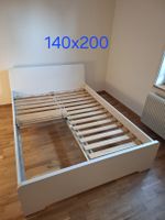 Bett inkl. Lattenrost & Matratze 140x200