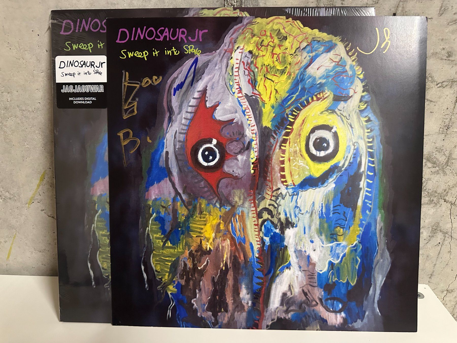 Vinyles: Dinosaur Jr. - Sweep into Space inkl. sigend Print – Neuf avec emballage d'origine à Visp par peace_75