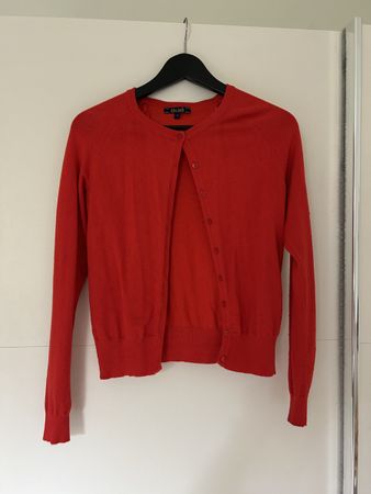 King Louie Cardigan rot Grösse S guter Zustand